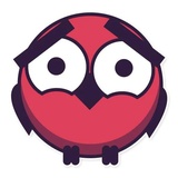 Grumpy Owls WhatsApp Sticker #7