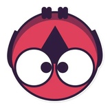 Grumpy Owls WhatsApp Sticker #8