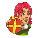 Kurt Cobain WhatsApp Sticker #17