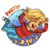 Kurt Cobain WhatsApp Sticker #23