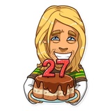 Kurt Cobain WhatsApp Sticker #6