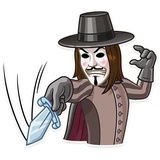 Guy Fawkes WhatsApp Sticker #18