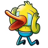 Gus The Duck WhatsApp Sticker #12