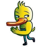 Gus The Duck WhatsApp Sticker #20