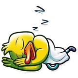 Gus The Duck WhatsApp Sticker #21