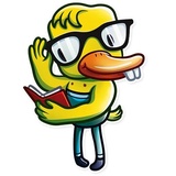 Gus The Duck WhatsApp Sticker #23