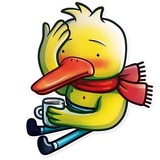 Gus The Duck WhatsApp Sticker #25