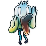 Gus The Duck WhatsApp Sticker #4