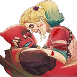 Harley and Deadpool WhatsApp Sticker #12