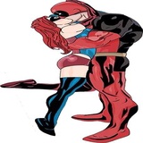 Harley and Deadpool WhatsApp Sticker #4