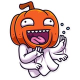 Halloween Ghost WhatsApp Sticker pack