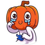 Halloween Ghost WhatsApp Sticker #11