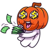 Halloween Ghost WhatsApp Sticker #21