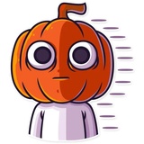Halloween Ghost WhatsApp Sticker #25