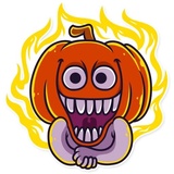 Halloween Ghost WhatsApp Sticker #26