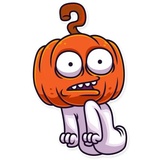 Halloween Ghost WhatsApp Sticker #4