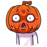 Halloween Ghost WhatsApp Sticker #9