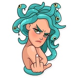 Halloween Girl WhatsApp Sticker #12