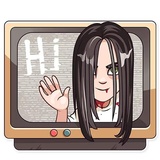 Halloween Girl WhatsApp Sticker #6