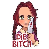 Halloween Girl WhatsApp Sticker #7