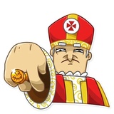 Pope WhatsApp Sticker #10