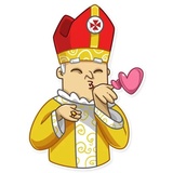 Pope WhatsApp Sticker #2