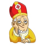 Pope WhatsApp Sticker #21