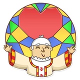 Pope WhatsApp Sticker #22