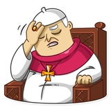 Pope WhatsApp Sticker #23