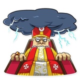 Pope WhatsApp Sticker #25