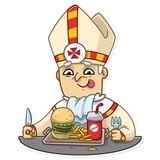 Pope WhatsApp Sticker #28