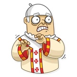 Pope WhatsApp Sticker #4
