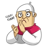 Pope WhatsApp Sticker #7