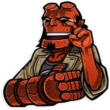 Hellboy WhatsApp Sticker pack