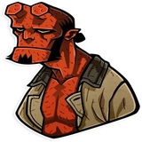 Hellboy WhatsApp Sticker #10
