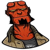 Hellboy WhatsApp Sticker #11
