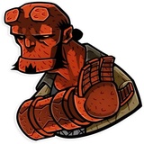 Hellboy WhatsApp Sticker #14