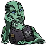 Hellboy WhatsApp Sticker #19