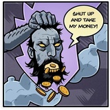 Hellboy WhatsApp Sticker #25