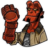 Hellboy WhatsApp Sticker #5