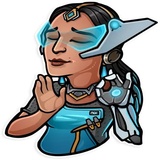 Overwatch WhatsApp Sticker #10