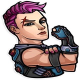 Overwatch WhatsApp Sticker #11