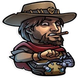 Overwatch WhatsApp Sticker #22