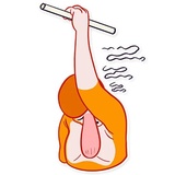 Hey Proboscis WhatsApp Sticker #12