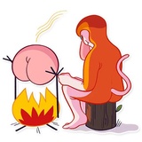 Hey Proboscis WhatsApp Sticker #14