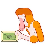 Hey Proboscis WhatsApp Sticker #16