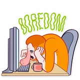 Hey Proboscis WhatsApp Sticker #24