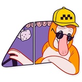 Hey Proboscis WhatsApp Sticker #28