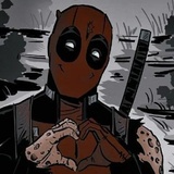 Deadpool Cartoon Characters WhatsApp Sticker #5