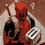 Deadpool Cartoon Characters WhatsApp Sticker #7